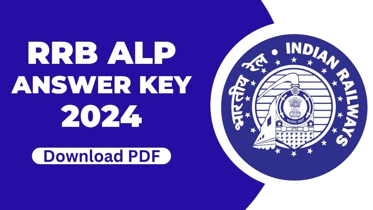 RRB ALP Answer Key 2024