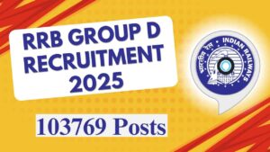 RRB Group D Recruitment 2025