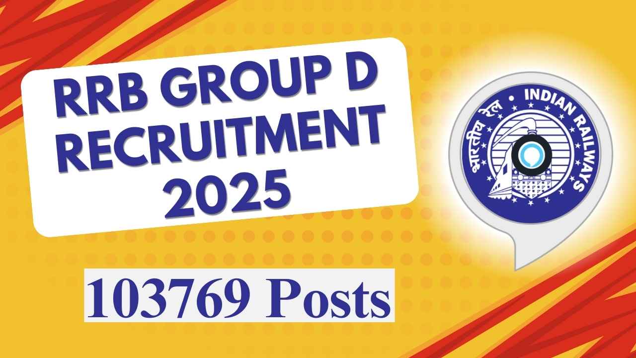 RRB Group D Recruitment 2025