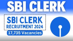 SBI Clerk Recruitment 2024